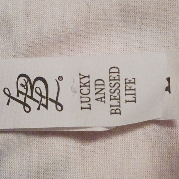 Lucky And Blessed Life Top NWOT L - Picture 4 of 4